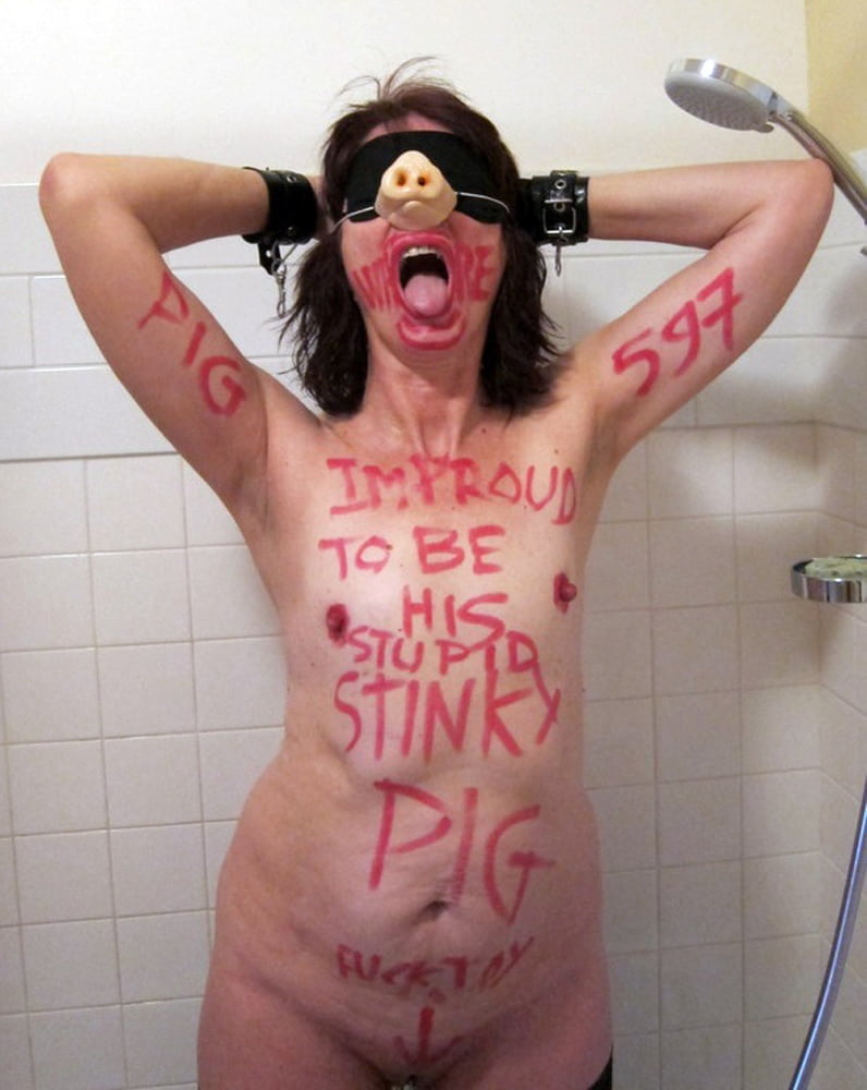 Ladies with body writing 3 #89676834