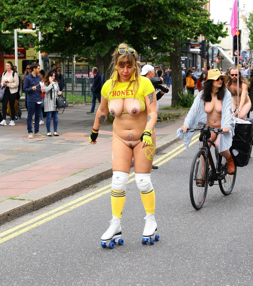 Popular london & brighton wnbr milf (world naked bike ride)
 #102480612