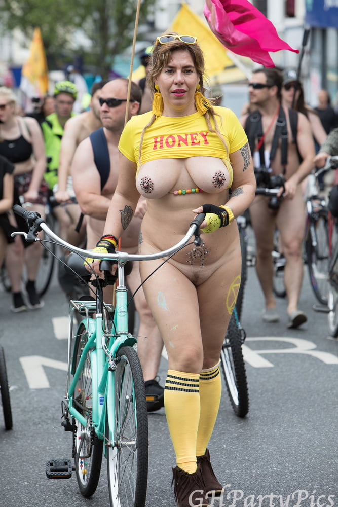 Popular london & brighton wnbr milf (world naked bike ride)
 #102480769