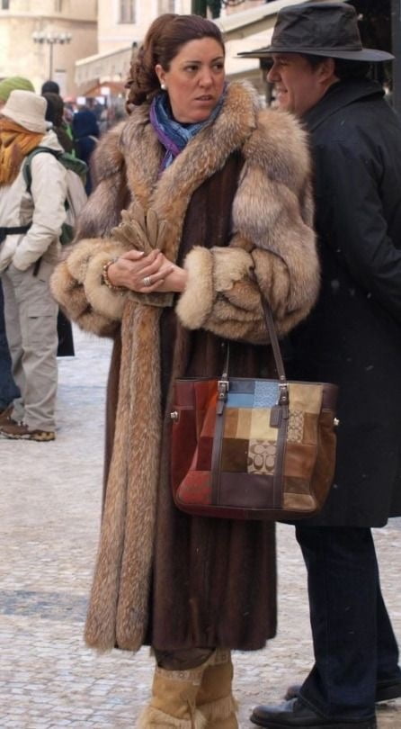 woman in fur coat 26 #93882847