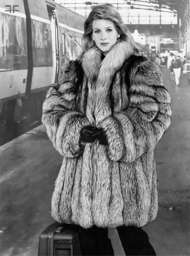 woman in fur coat 26 #93882916