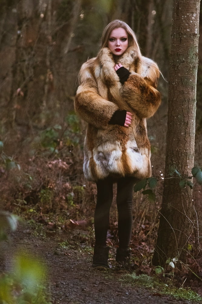 woman in fur coat 26 #93882965