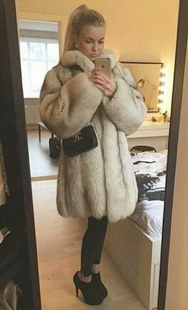 woman in fur coat 26 #93882993