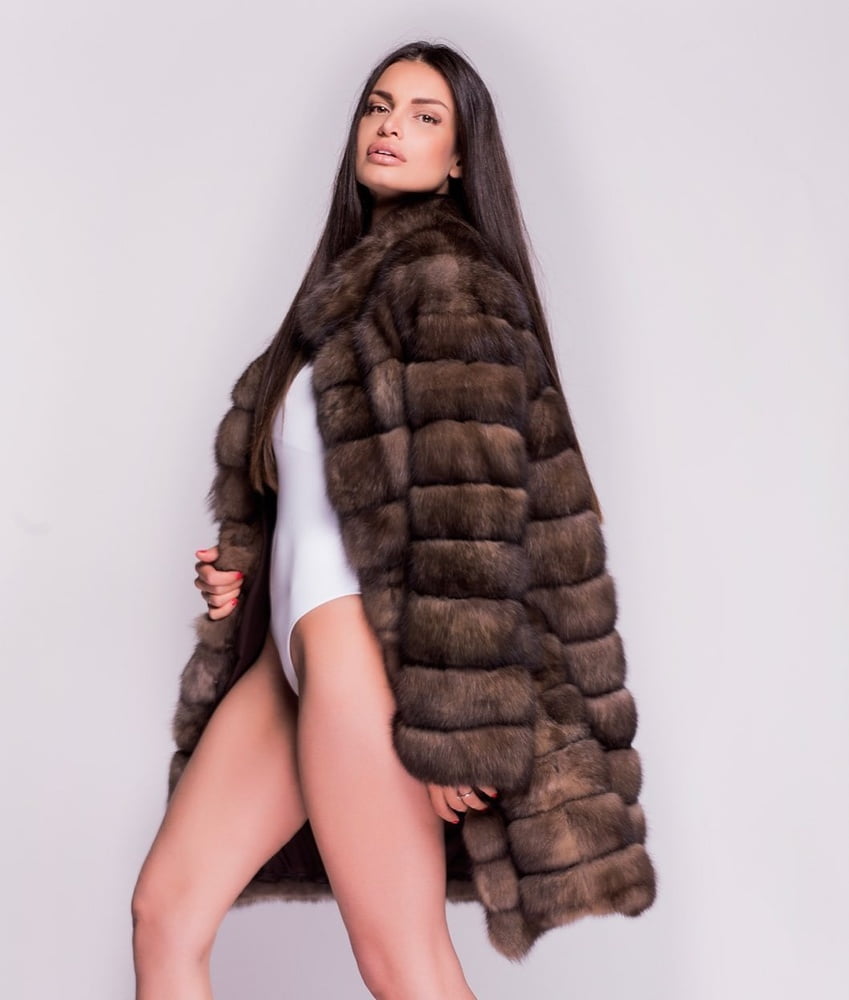woman in fur coat 26 #93883059