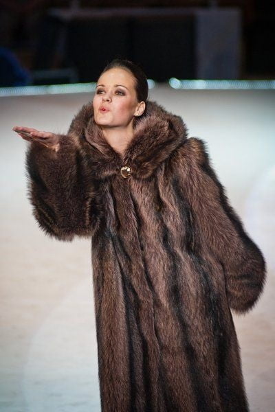 woman in fur coat 26 #93883112