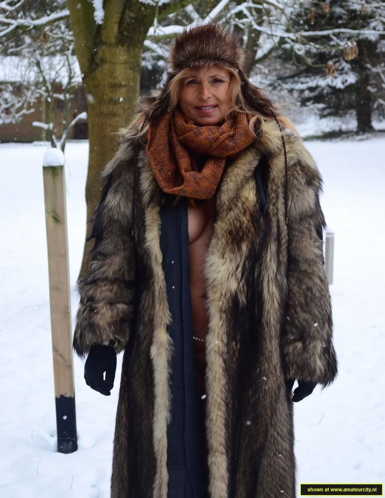 woman in fur coat 26 #93883184