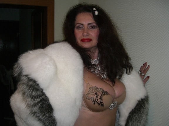 woman in fur coat 26 #93883212