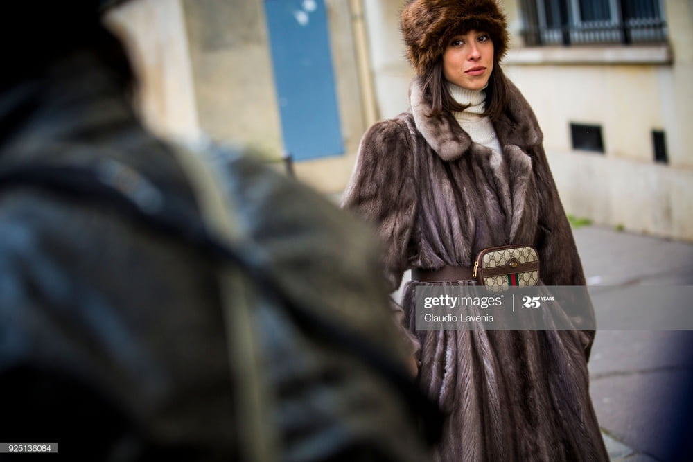 woman in fur coat 26 #93883246