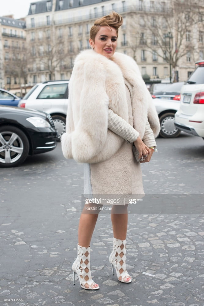 woman in fur coat 26 #93883279