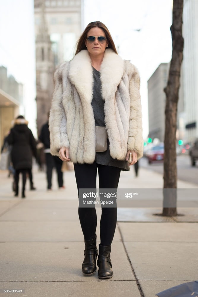 woman in fur coat 26 #93883294