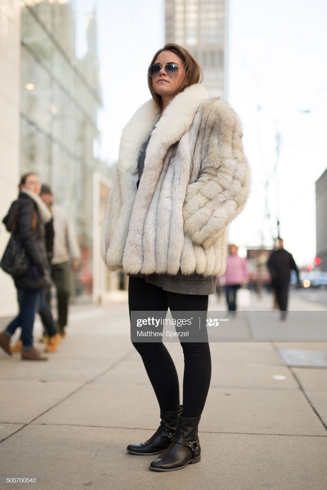 woman in fur coat 26 #93883297