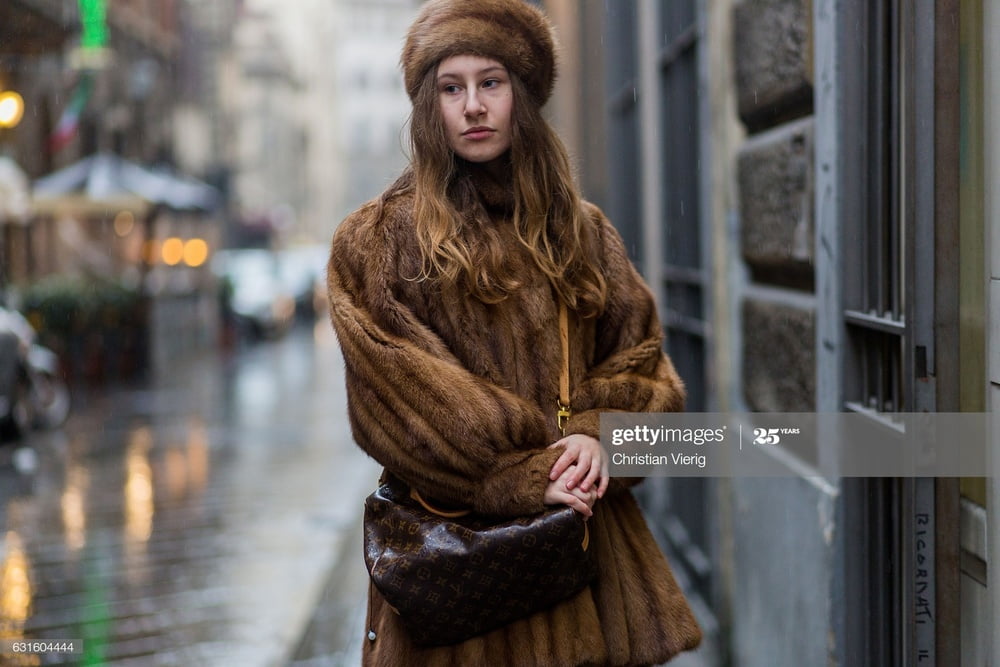 woman in fur coat 26 #93883313