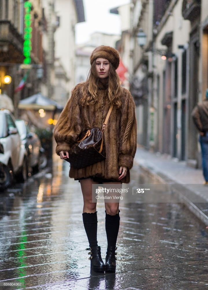 woman in fur coat 26 #93883315