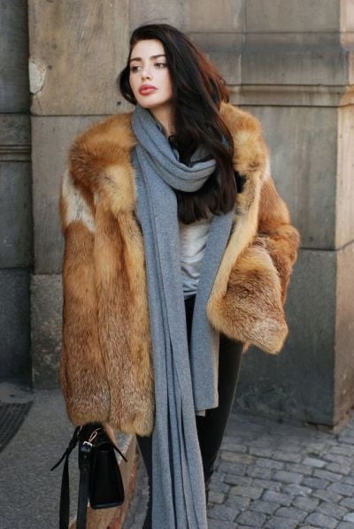 woman in fur coat 26 #93883383