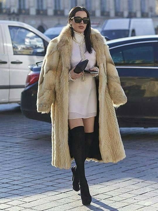 woman in fur coat 26 #93883415