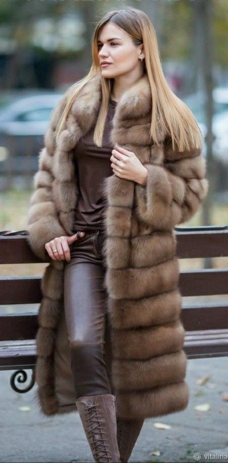 woman in fur coat 26 #93883432