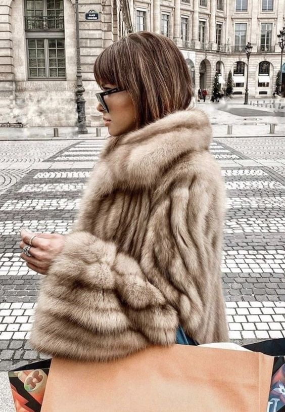 woman in fur coat 26 #93883447