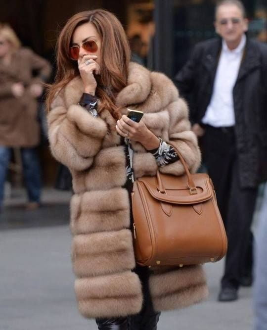 woman in fur coat 26 #93883451