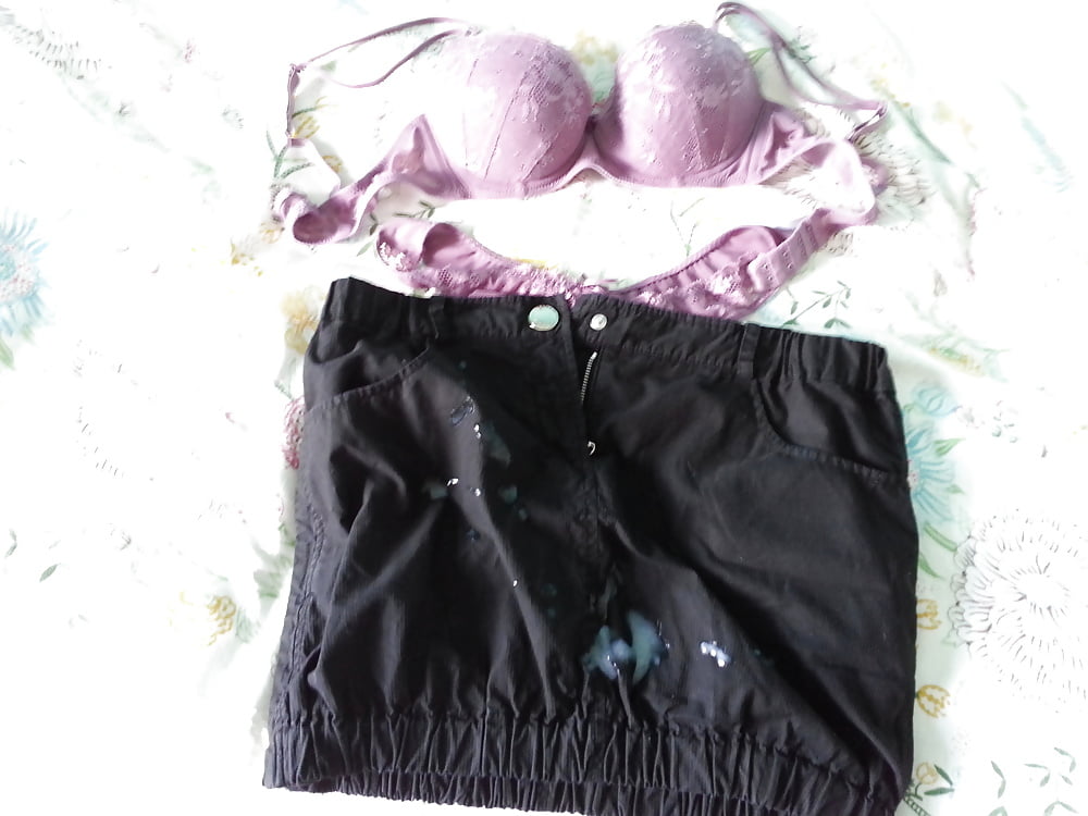 Miniskirt panty and bra #107191405
