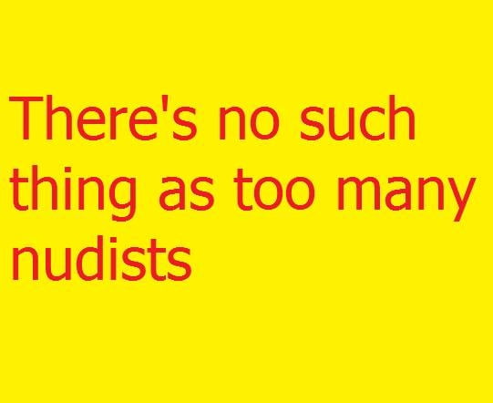 ヌーディストのサイン
 #101435660