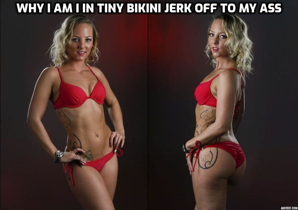 Emma Toronto Sunshine Girl Slow Jerk To Her Thong Bikini Ass #89829321