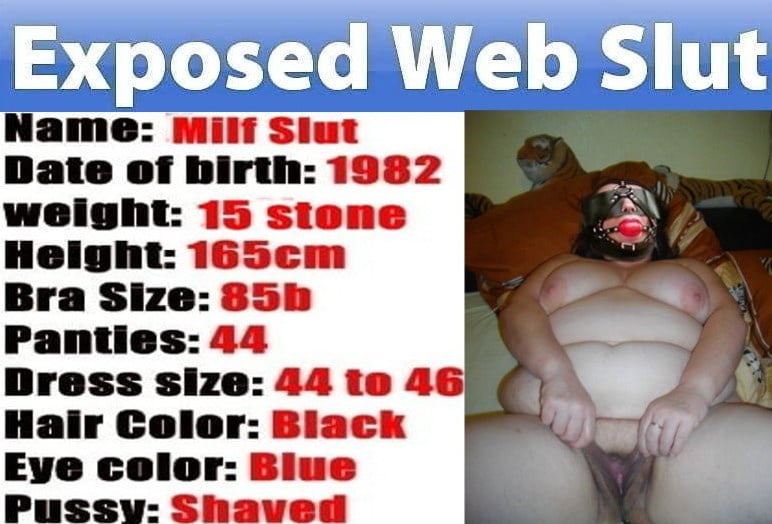 Expose Fat Web Whore #103733463