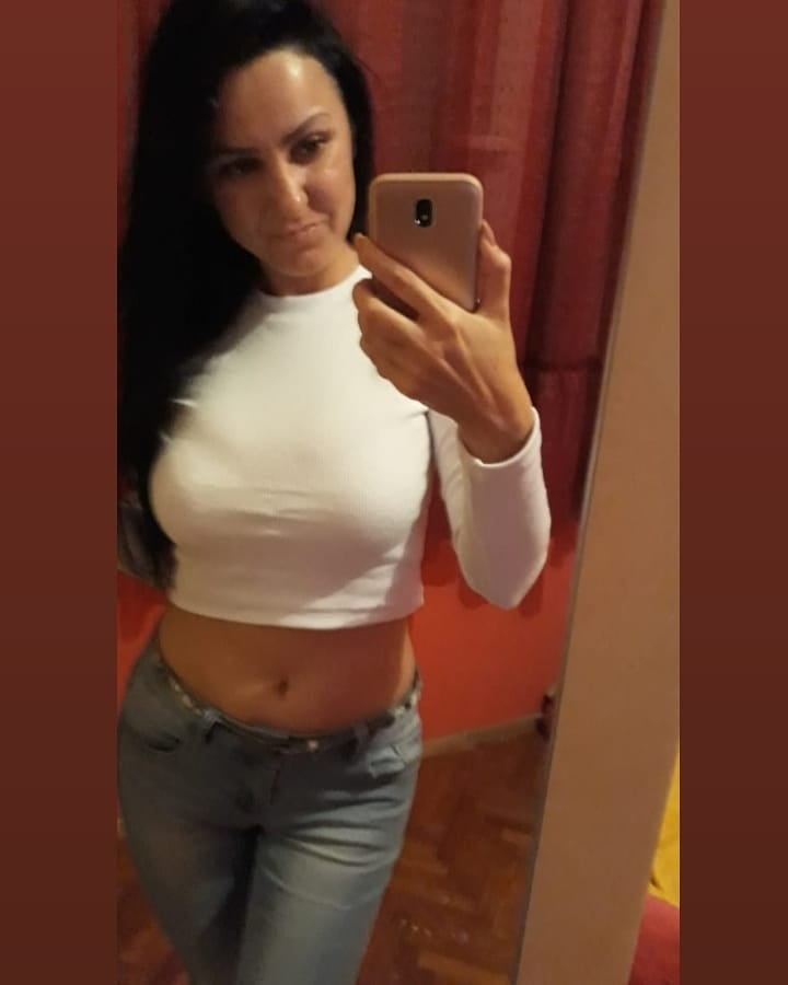 Serbian slut beautiful milf big natural tits Jovana Beker #100320753