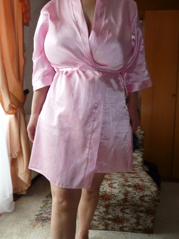 Snevla in violet bathrobe #103337468