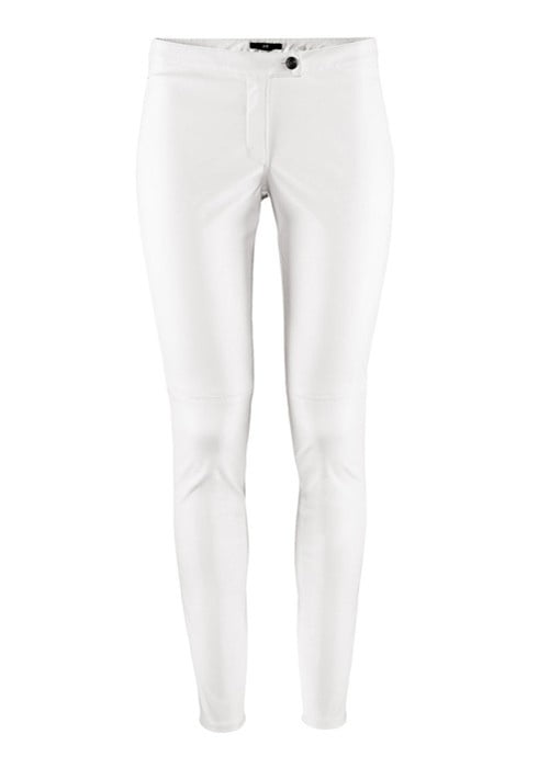 White Leather Pants 3 - by Redbull18 #101892744
