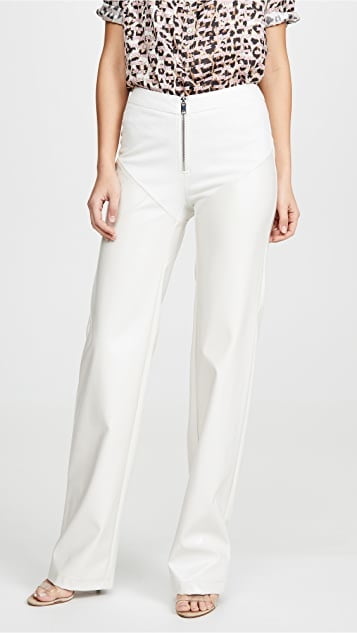 White Leather Pants 3 - by Redbull18 #101892762