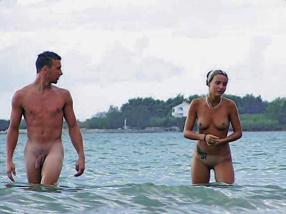 Flashing at the beach #93925429