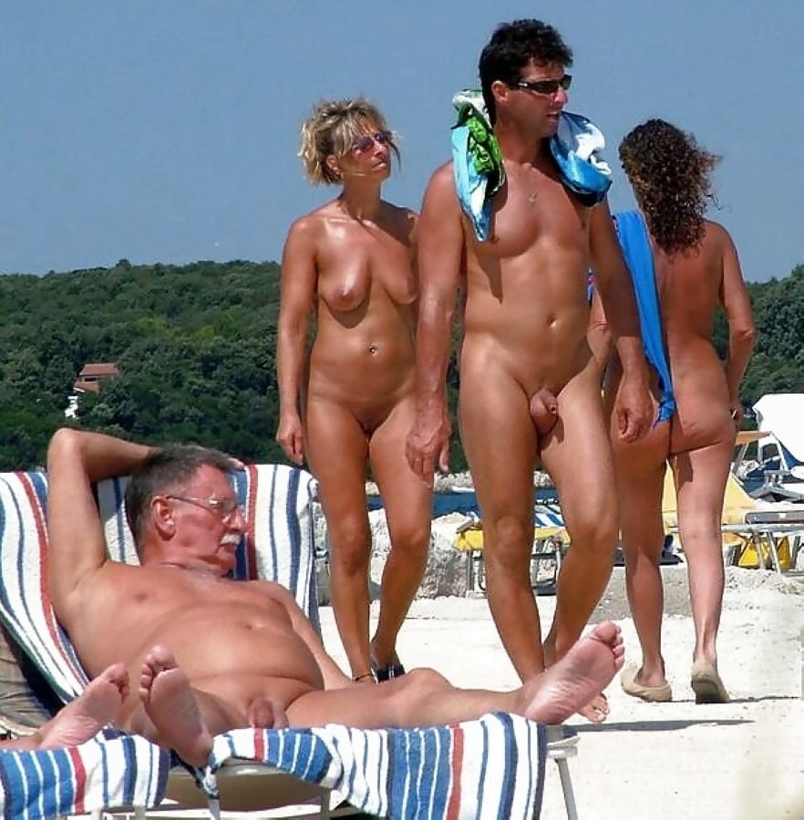 Flashing at the beach #93925480