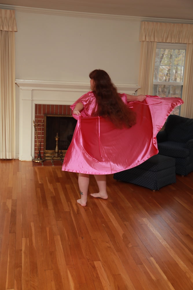 Sally in pink robe #105549903