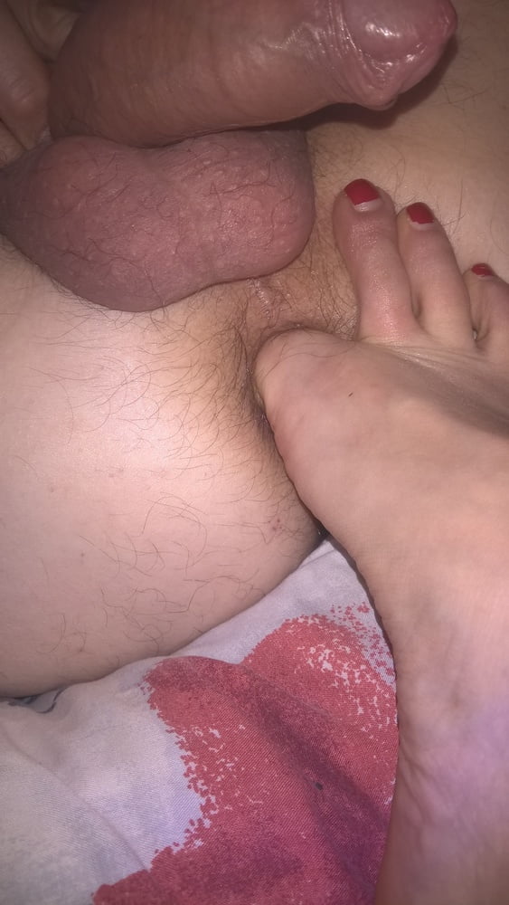 Hairy Mature Wife Toes In Husband Ass #107018149