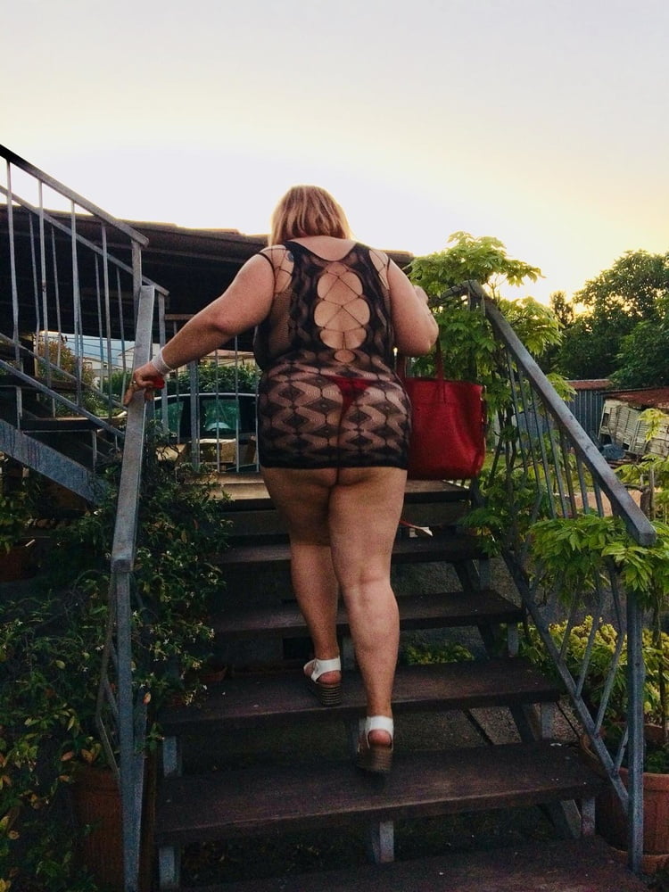 Hot bbw wife slut in public #89531424