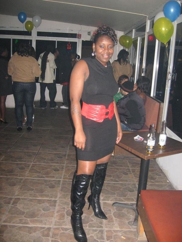 Ebony Goddess wearing Boots no.3 #104762995