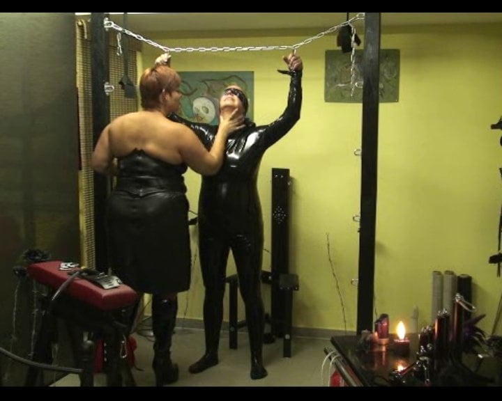 Annadevot: 3some with latex slave #107121635