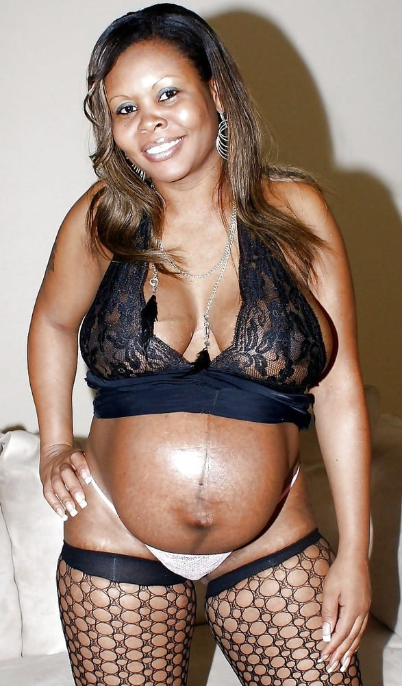 Deliciously Sexy Pregnant Ebony Beauties #95210155