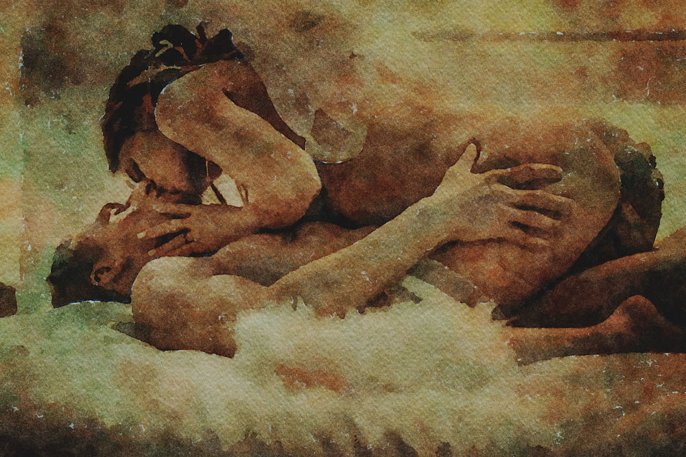 Erotic Digital Watercolor 29 #104320064