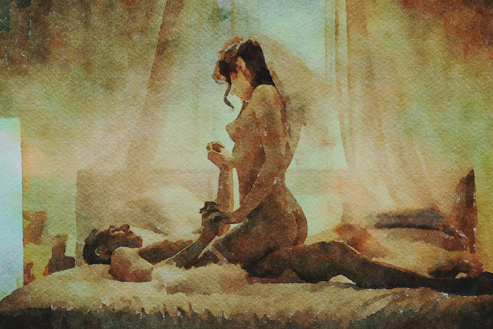 Erotic Digital Watercolor 29 #104320067