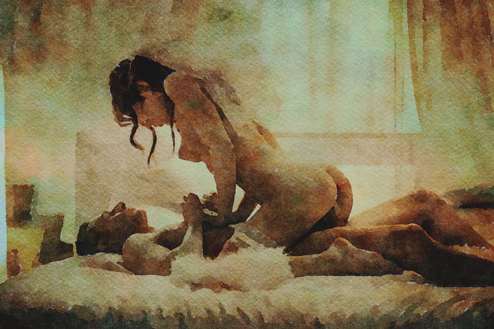 Erotic Digital Watercolor 29 #104320094