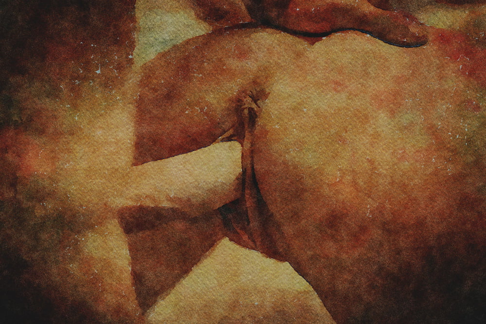 Erotic Digital Watercolor 29 #104320106