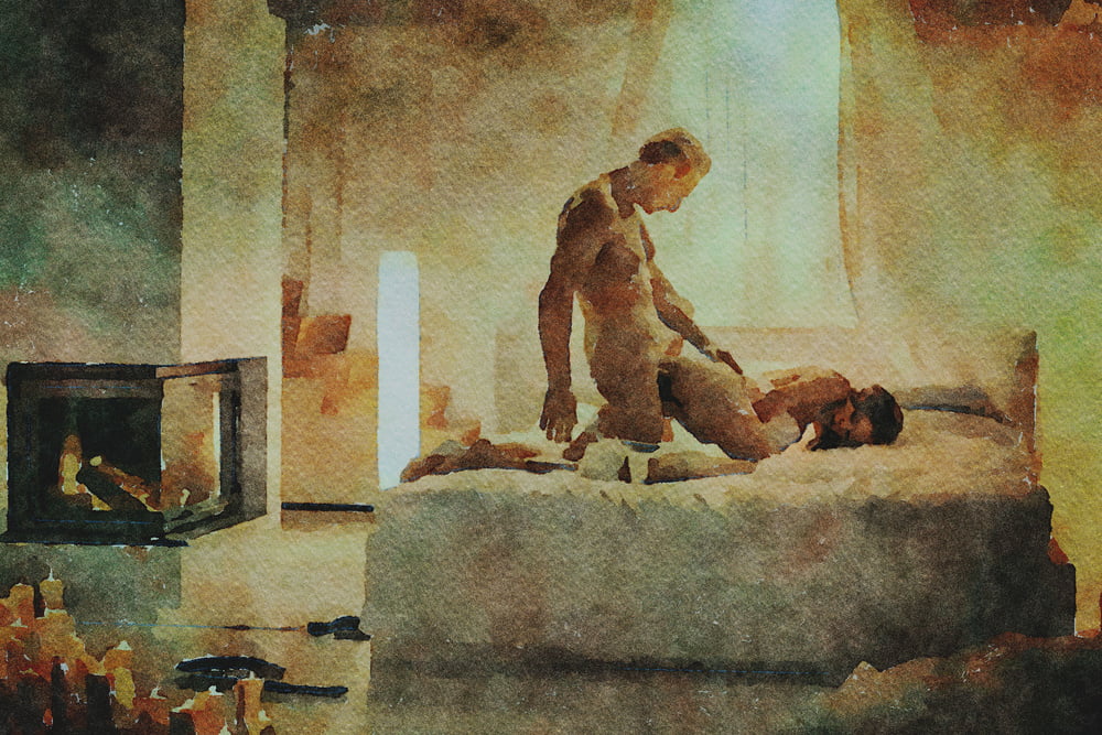 Erotic Digital Watercolor 29 #104320109