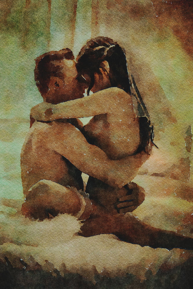 Erotic Digital Watercolor 29 #104320138
