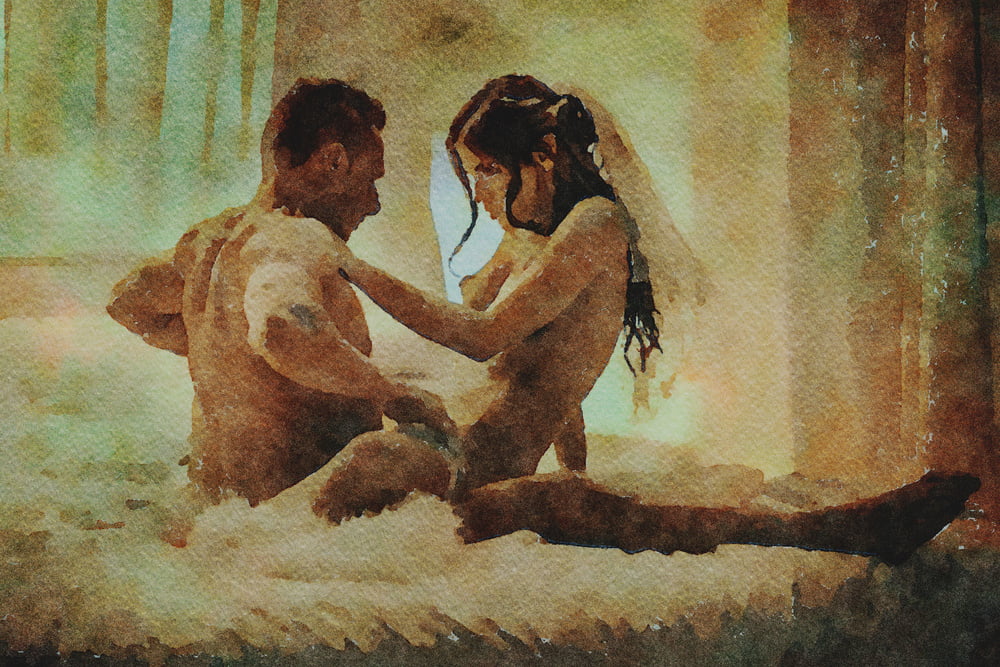 Erotic Digital Watercolor 29 #104320147