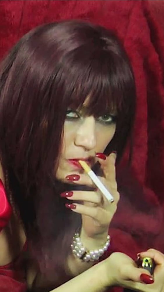 Juicy Julie sexy smoking German milf #96139723