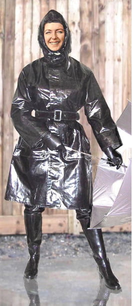 Granny in Pvc lingeri #99433938