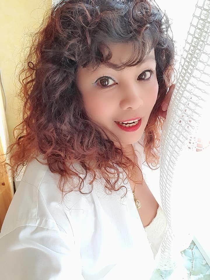 Janda, tetek besar, montok #88519678