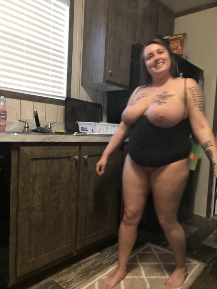 Huge natural tits walking through house naked #95916702