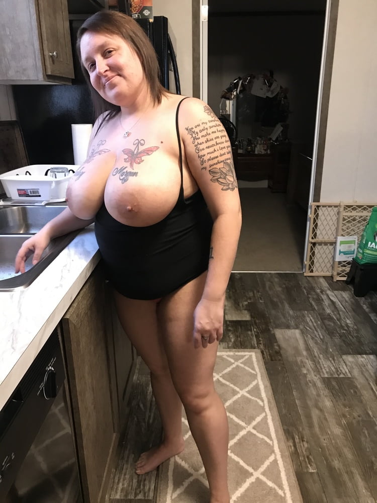 Huge natural tits walking through house naked #95916711
